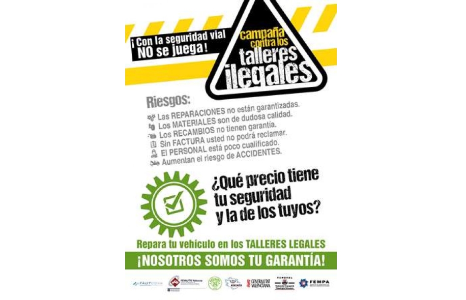 La Generalitat Valenciana cierra 350 talleres ilegales