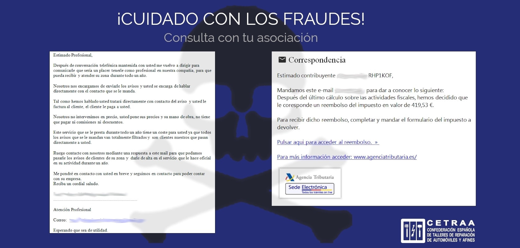 Fraudes a los talleres